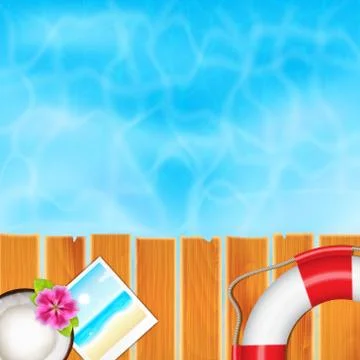 Summer vacation Stock Illustration