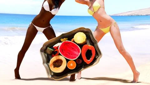 Summer vacation Stock Illustration