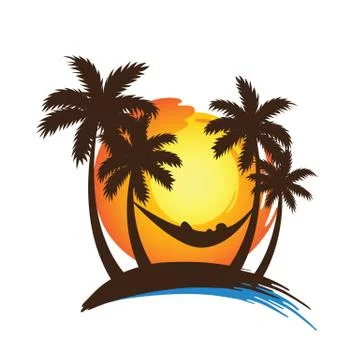 Summer vacation Stock Illustration