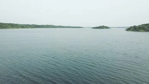Summer vacation on a lake Video stock 96288624