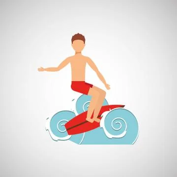Summer vacations design イラスト素材