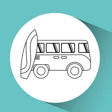 Summer vacations design イラスト素材