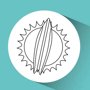 Summer vacations design イラスト素材