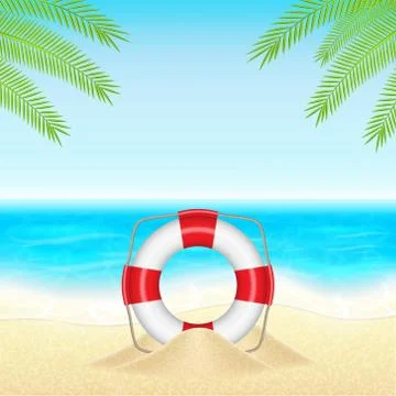 Summer vactaion Stock Illustration