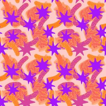 Summer vegetable seamless cucumber pattern for wrapping paper and fabrics 스톡 일러스트