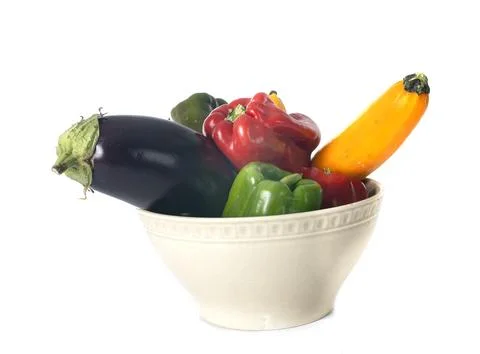 Summer vegetables in studio Stock Photos