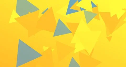 Summer vibrant triangle pattern background Stock Illustration