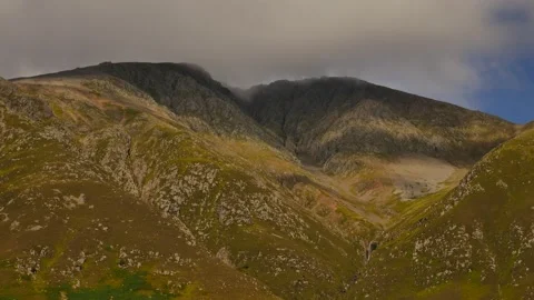Summer view of Ben Nevis from Glen Nevis Scottish Highlands Scotland UK Video stock 166726871