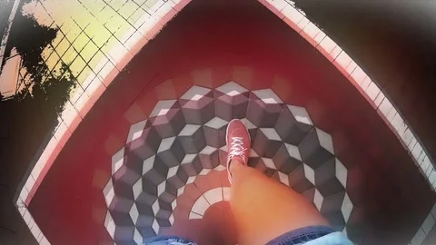 Summer walking legs Stock-Footage 77195450