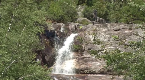 Summer Waterfall in NH 스톡 동영상 942513