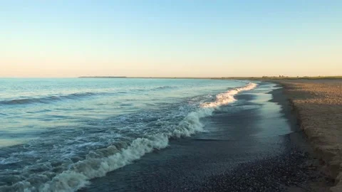 Summer waves scenic footage. Stock Footage 134254470