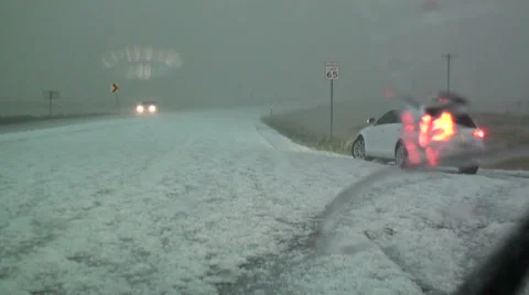 Summer Whiteout Stock Footage 54755929