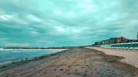 Summer wind on the seashore Stock Footage 278045820