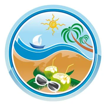 Summer world Stock Illustration