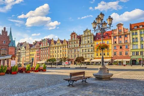 Summer in Wroclaw Stock Photos