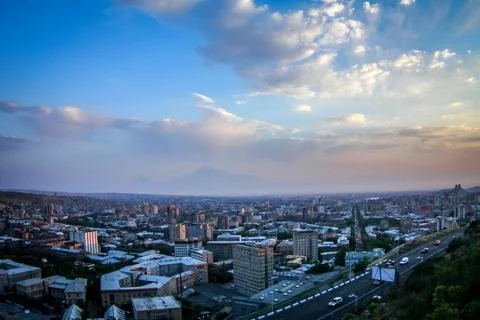 Summer Yerevan Foto stock