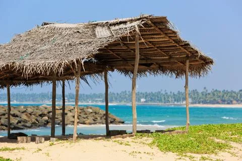 Summerhouse Foto stock