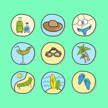 Summericon Stock Illustration