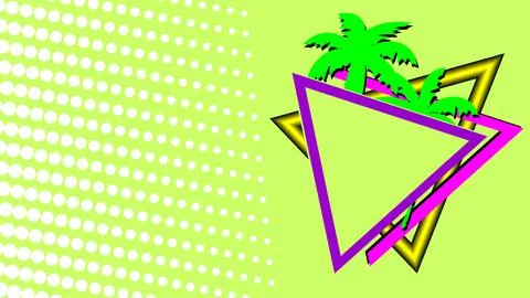 Summerpalmbg7 Stock Illustration