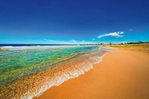 Summers Beach Day Stock Photos