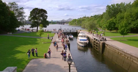 A Summers Day At The Ottawa Locks Vidéo 65530045