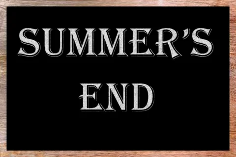 Summer's end Stock Illustration