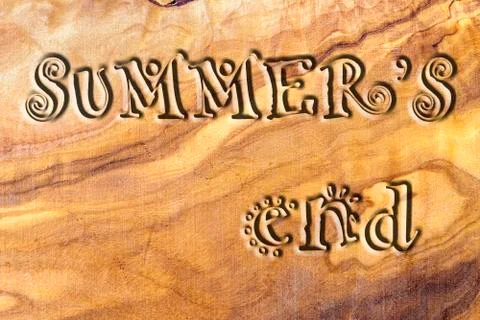 Summer's end Stock Illustration