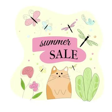 Summersale Stock Illustration