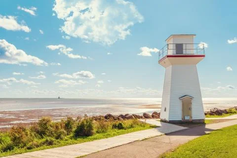 Summerside outer range front lighthouse Stock Photos