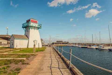 Summerside waterfront Stock Photos