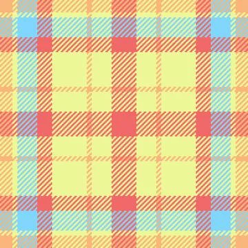 Summertime background textile vector, cowboy check pattern fabric. India se.. Stock Illustration