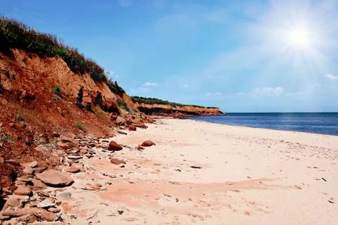 Summertime at the beach Stock Photos