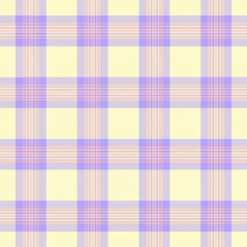 Summertime check pattern seamless, collection background textile tartan. Cr.. Stock Illustration