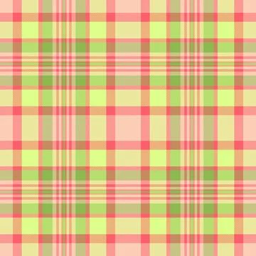 Summertime check pattern textile, invite plaid background vector. Heritage .. Stock Illustration