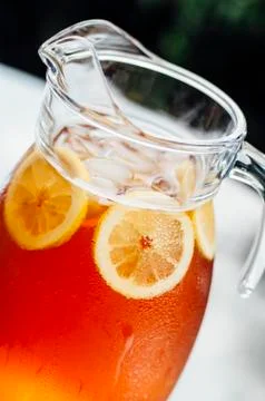 Summertime Iced Tea Stock Photos