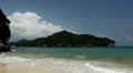Summertime Tropical White Sand Beach, Paradise Exotic Island, Thailand, Vacation HD Footage