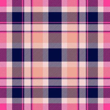Summertime vector check textile, mother fabric background texture. Single p.. Stock Illustration