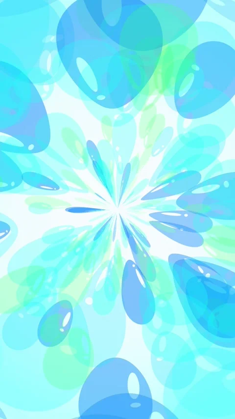 Summery animation loop Stock Footage 311904078