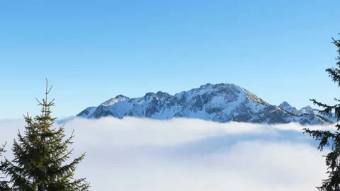 The summit of the Brentenjoch in the Allgäu mountain range Stock Footage 167475194