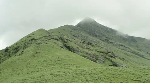 Summit of Chembra peak in India Stock Footage 59678402
