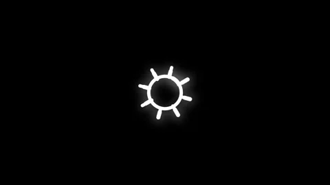 Summit Conference Line Icon Animation Loop Black Background Stock Footage 342209636