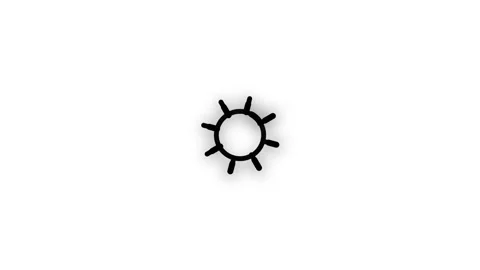 Summit Conference Line Icon Animation Loop White Background Stock Footage 342209657