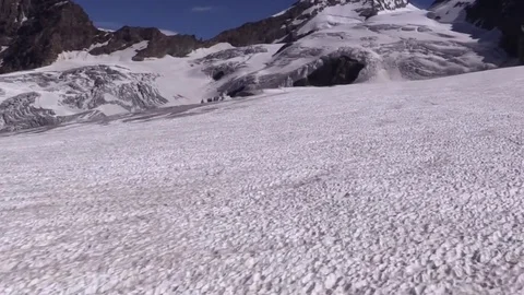 Summit of a glacier Stock Footage 79751629
