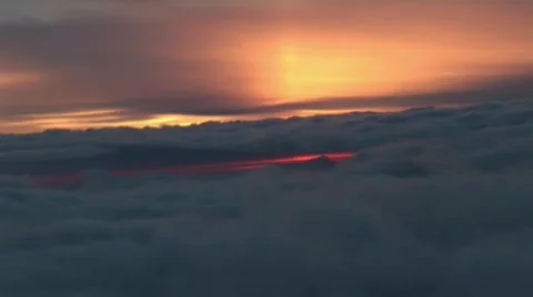 Summit kilimanjaro dayrise Stock Footage