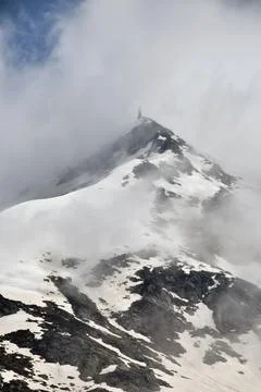 The summit of Mombarone. Stock Photos