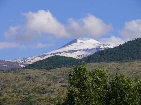 The summit of Mount Etna Stock-Fotos