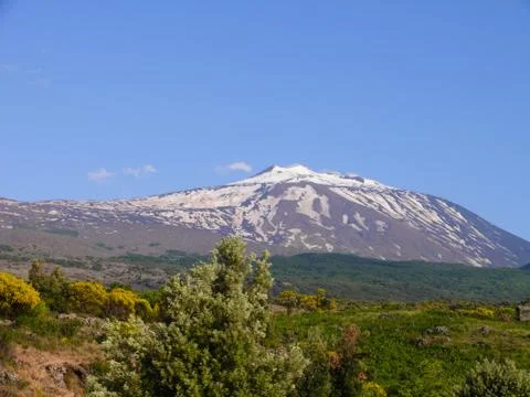 The summit of Mount Etna Stock-Fotos