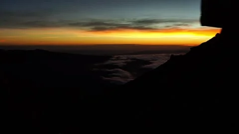 Summit at Mount Semeru, Indonesia Stock Footage 312270007