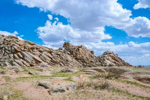 Summit mountain terrain Stock Photos