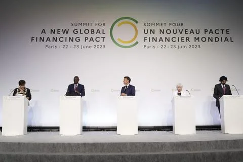 Summit for a new global financing pact in Paris, France - 23 Jun 2023 Stock-Fotos